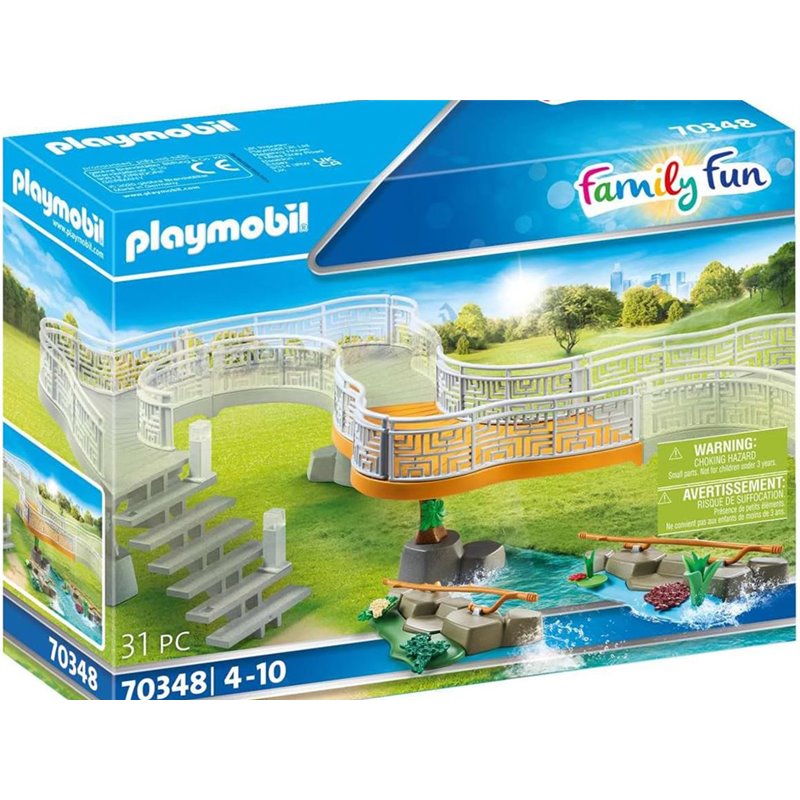 Playmobil Family Fun - Extension pour parc animalier 31pcs