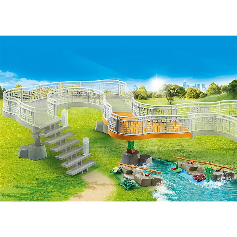 Image secondaire de Playmobil Family Fun - Extension pour parc animalier 31pcs