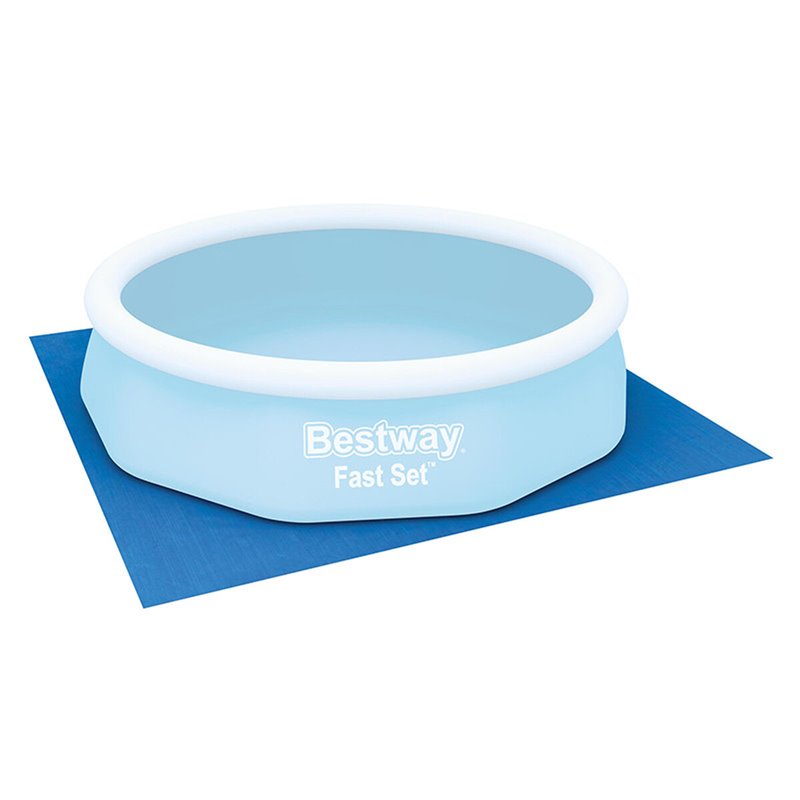 Sol protecteur pour piscine démontable Bestway 335 x 335 cm (1 Unité)