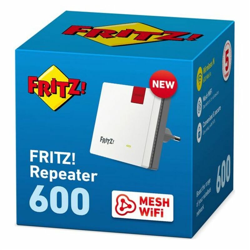 Image secondaire de Fritz!Repeater 600 International Répéteur réseau 600 Mbit/s Blanc