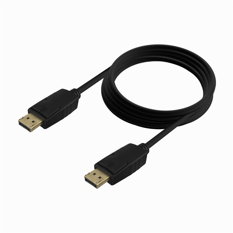 Aisens A124-0740 câble DisplayPort 2 m Noir