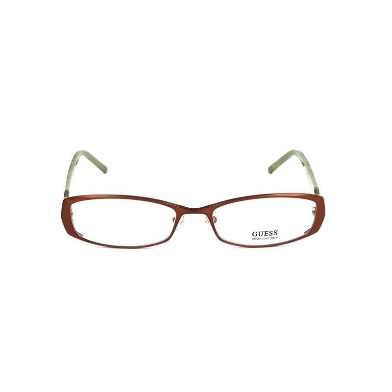 Monture de Lunettes Unisexe Guess GU1570-D96 Marron Ø 53 mm