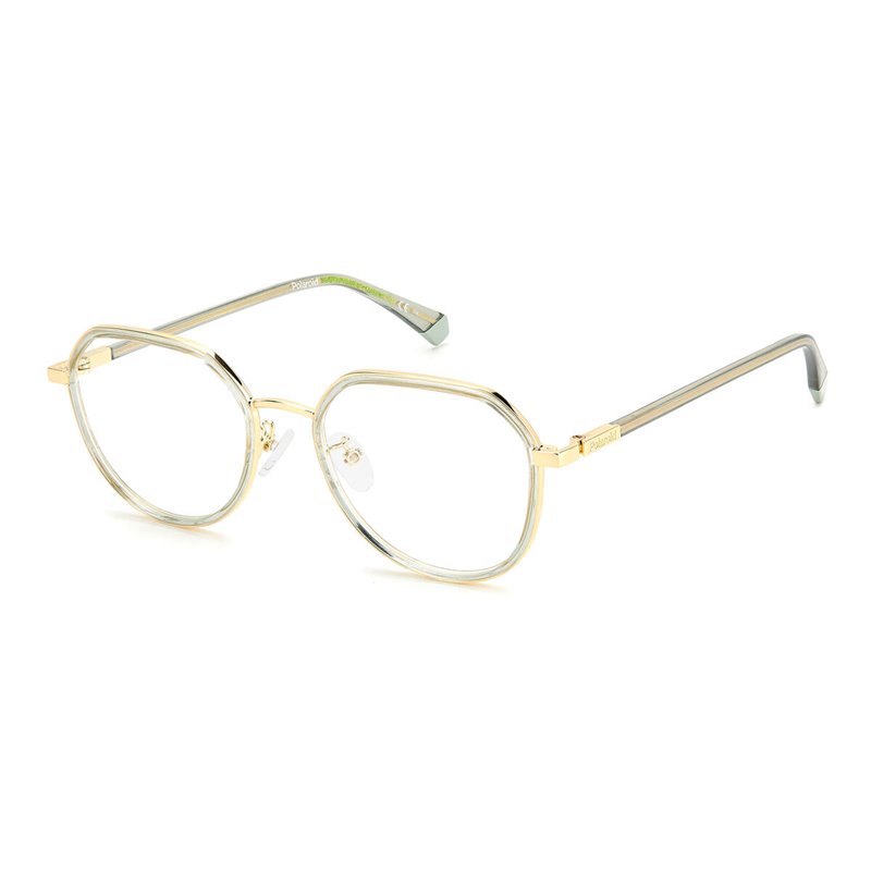 Monture de Lunettes Unisexe Polaroid PLD-D455-G-J5G Gold Ø 53 mm