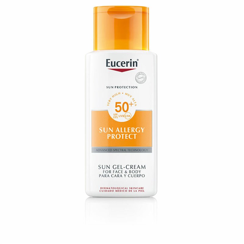 Gel Protecteur Solaire Eucerin Sun Allergy Protect Crème Peau allergique 150 ml Spf 50