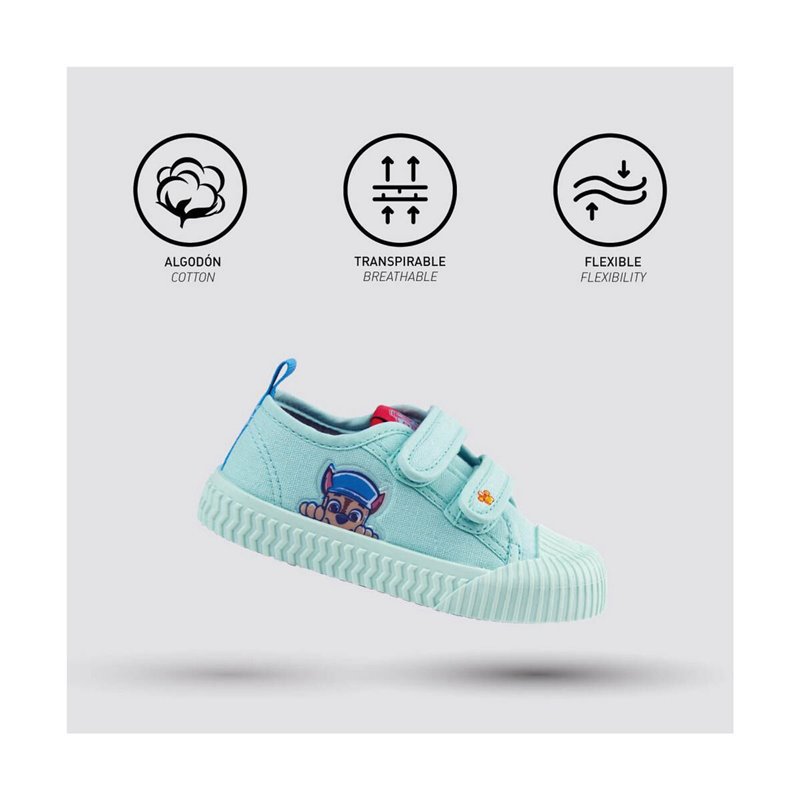 Chaussures casual enfant The Paw Patrol Bleu clair