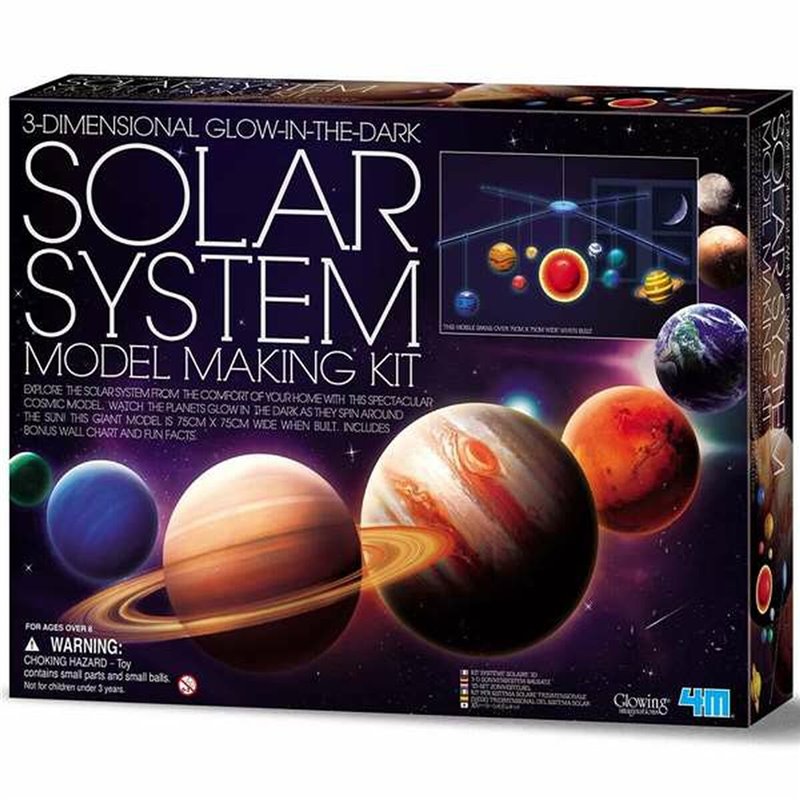 Image secondaire de Jouet Educatif Hape Kit sistema solare rotante in 3D 37,3 x 28,3 x 6,5 cm