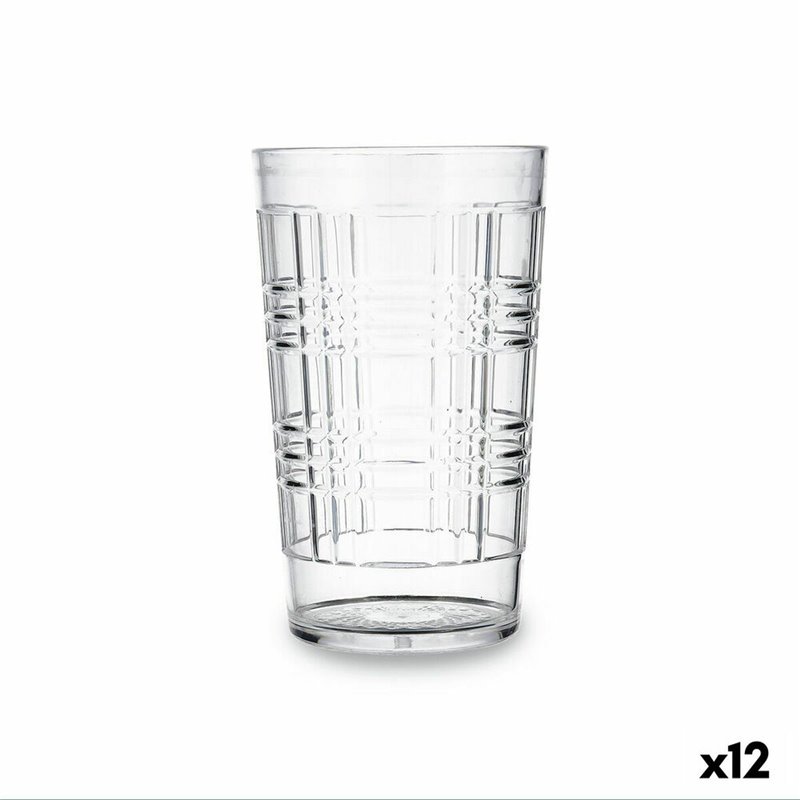 Image secondaire de Verre Quid Viba Transparent Plastique 12 Unités 650 ml (Pack 12x)