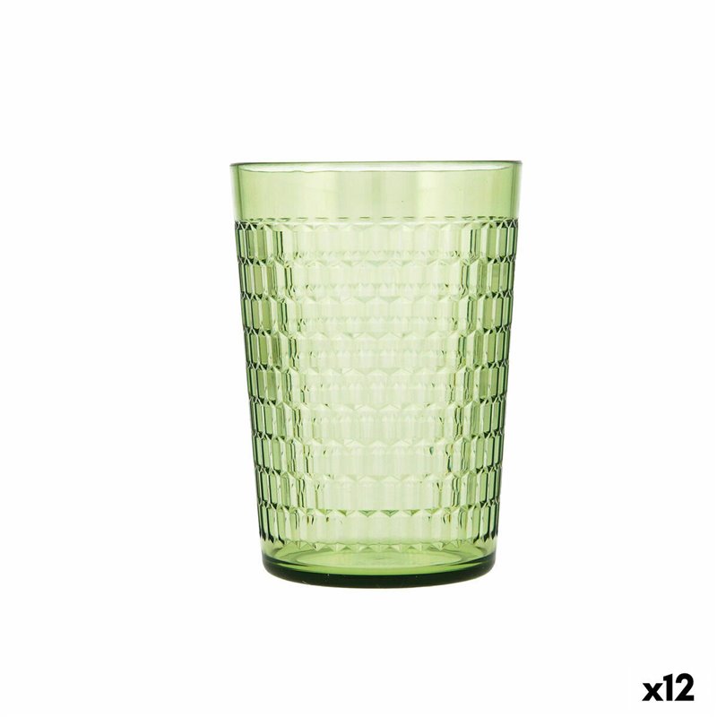 Image secondaire de Verre Quid Viba Vert Plastique 450 ml (12 Unités) (Pack 12x)