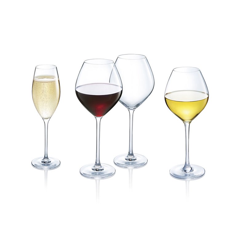 Image secondaire de Verre de vin Luminarc Grand Chais Transparent verre (470 ml) (12 Unités)