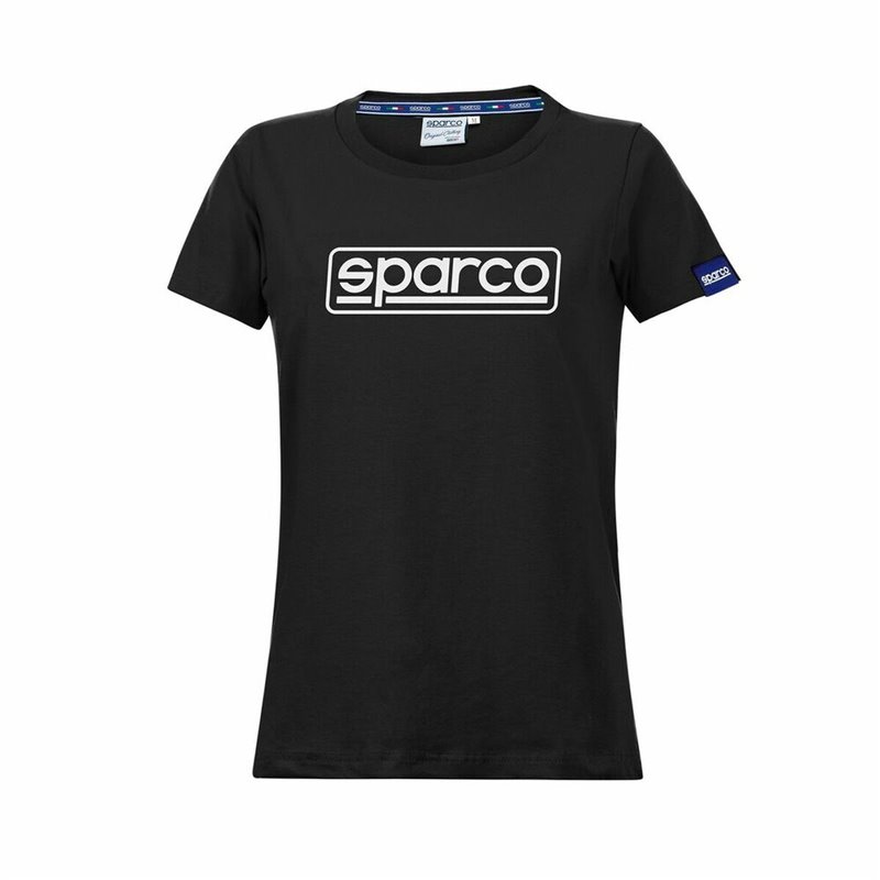 T-Shirt à manches courtes femme Sparco S01325NR2M Noir (M)