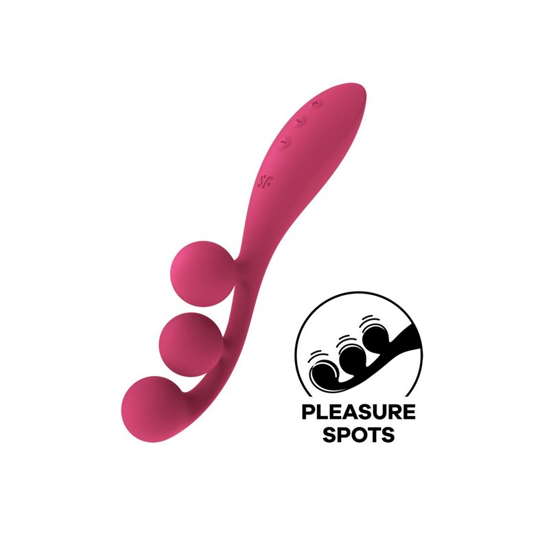 Image secondaire de Vibromasseur Satisfyer Rouge