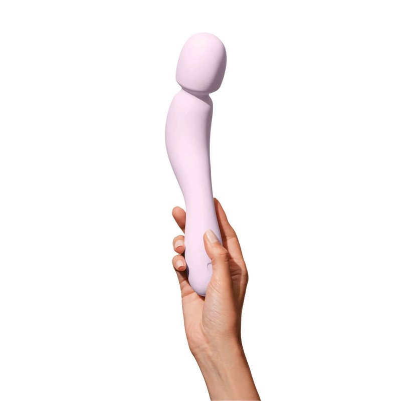 Image secondaire de Vibromasseur Dame Com Wand Massager Quartz Blanc Rose