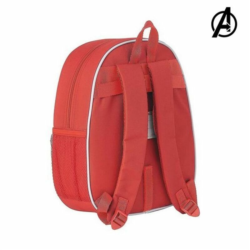 Image secondaire de Sac à dos enfant 3D The Avengers Rouge