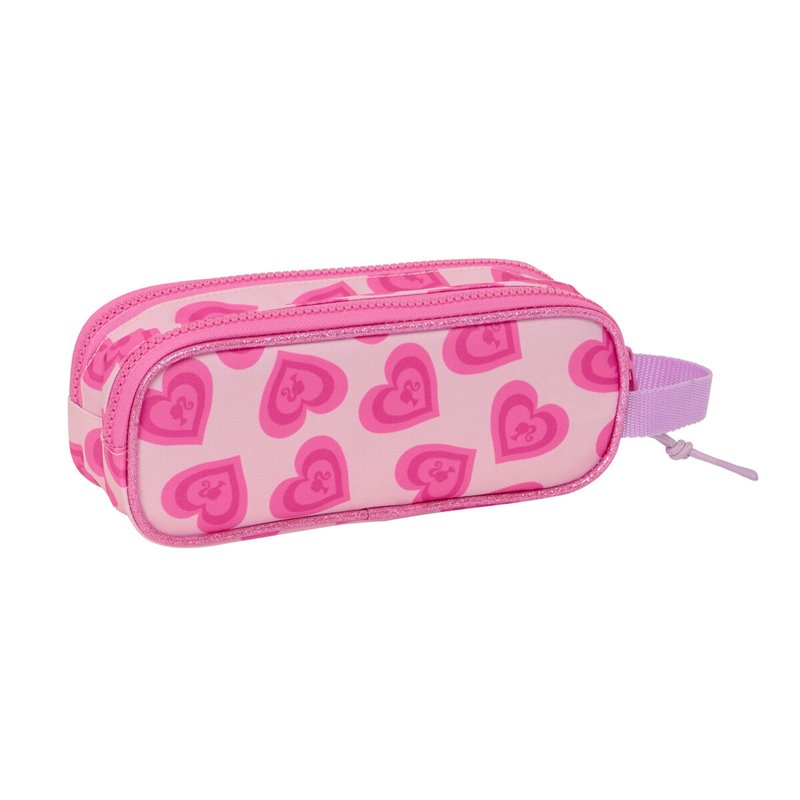 Image secondaire de Trousse Fourre-Tout Double Barbie Love Rose 21 x 8 x 6 cm