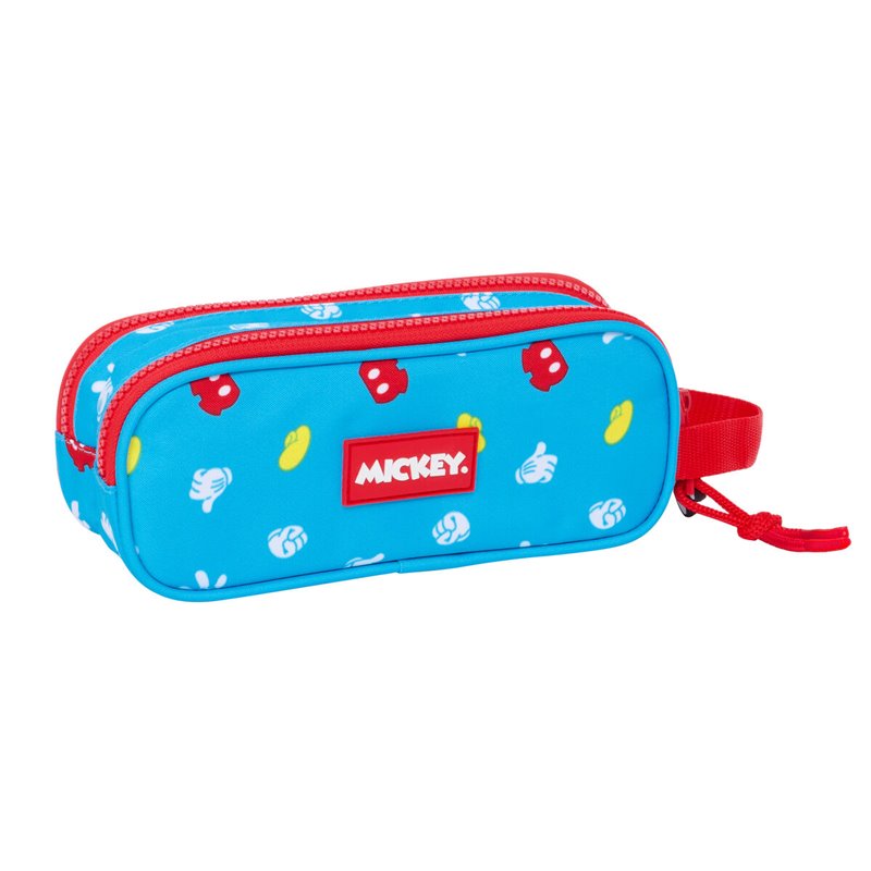 Image secondaire de Trousse Fourre-Tout Double Mickey Mouse Clubhouse Fantastic Bleu Rouge 21 x 8 x 6 cm