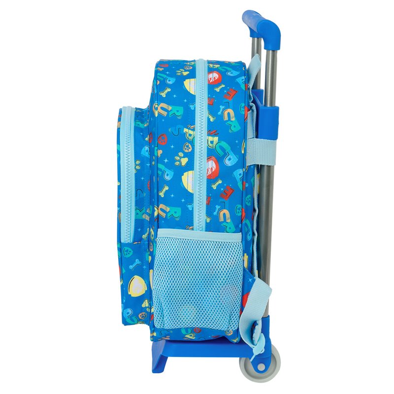 Image secondaire de Cartable à roulettes The Paw Patrol Pups rule Bleu 26 x 34 x 11 cm