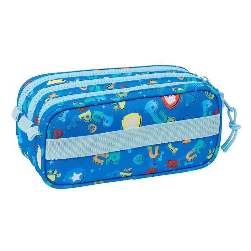 Image secondaire de Trousse Fourre-Tout Triple The Paw Patrol Pups rule Bleu 21,5 x 10 x 8 cm