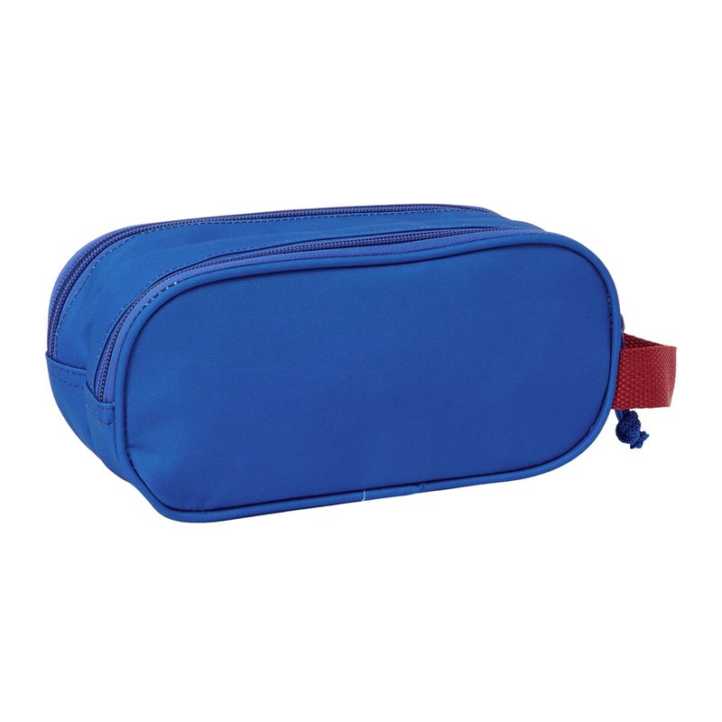 Image secondaire de Trousse Fourre-Tout Double F.C. Barcelona Blue marine 21 x 8 x 6 cm 3D