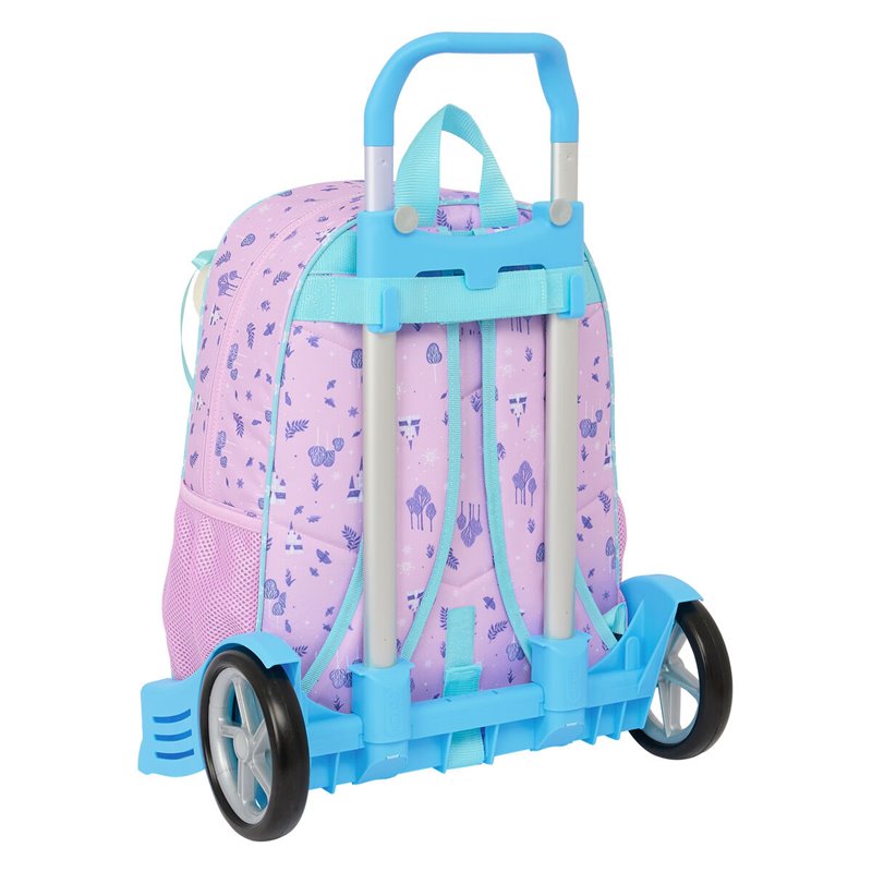 Image secondaire de Cartable à roulettes Frozen Cool days Violet Bleu ciel 33 x 42 x 14 cm