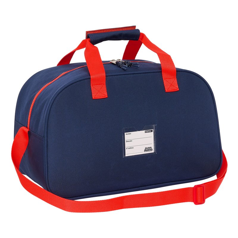 Image secondaire de Sac de sport Super Mario World Blue marine 40 x 24 x 23 cm