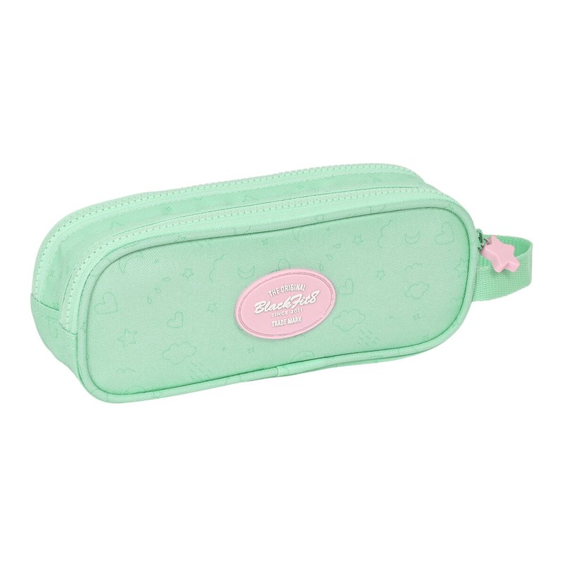 Image secondaire de Trousse Fourre-Tout Double BlackFit8 Moon Vert 21 x 8 x 6 cm