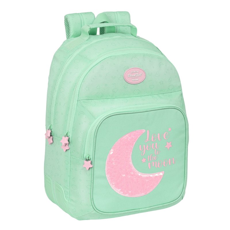 Cartable BlackFit8 Moon Vert 32 x 42 x 15 cm