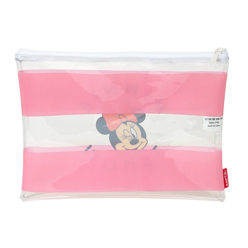 Image secondaire de Sac Imperméable Minnie Mouse Beach Rose Transparent