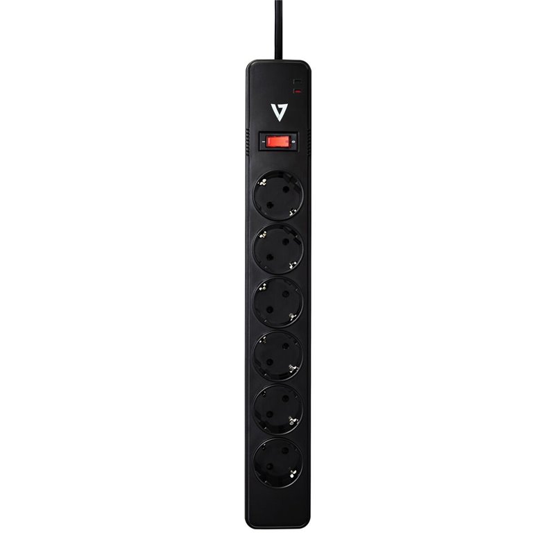 Image secondaire de Multiprise 6 Prises avec Interrupteur V7 SA0612B-8E5
