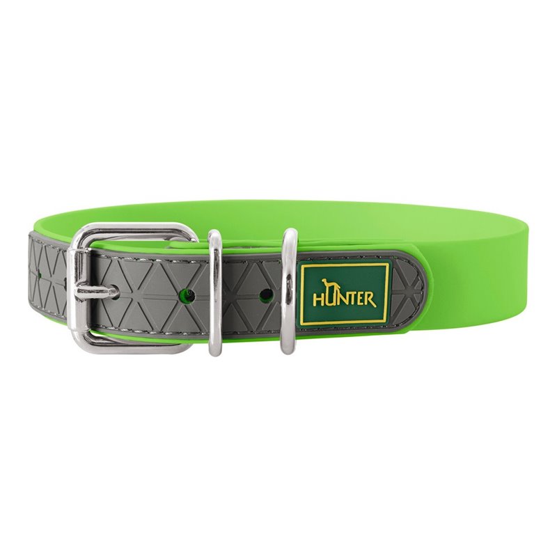 Collier pour Chien Hunter Convenience Taille S Vert (28-36 cm)