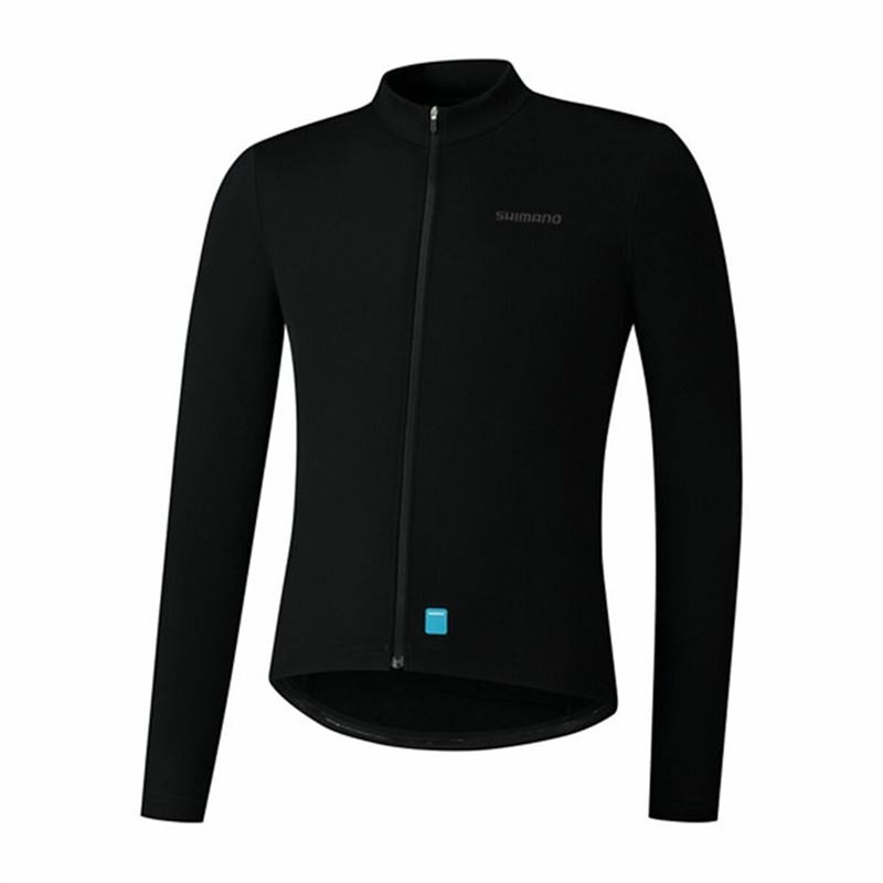 Maillot de cyclisme Shimano Element L.S. Noir