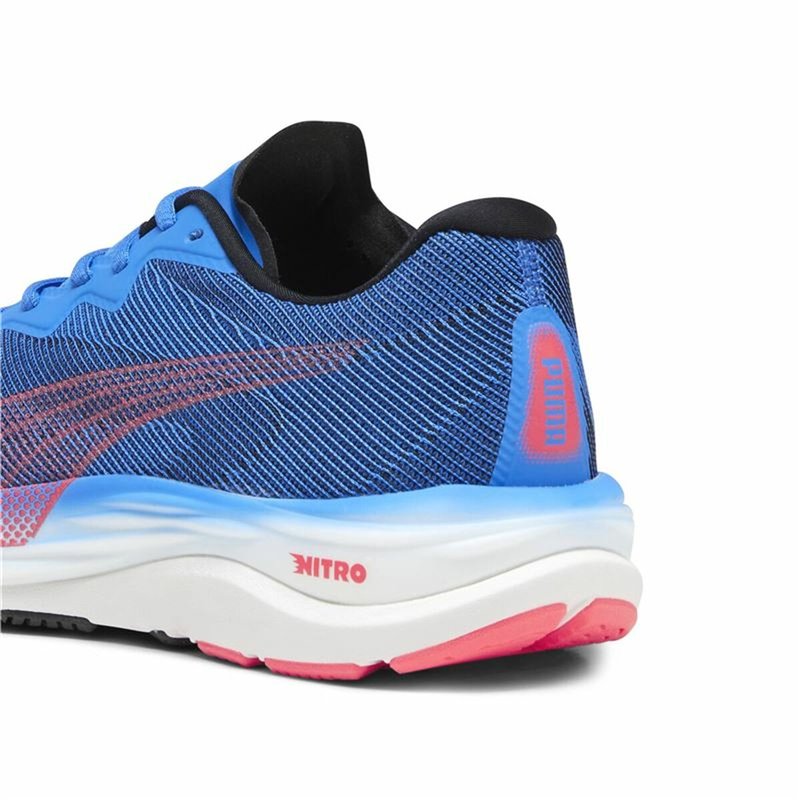 Image secondaire de Chaussures de Running pour Adultes Puma Velocity Nitro 2 Bleu Homme