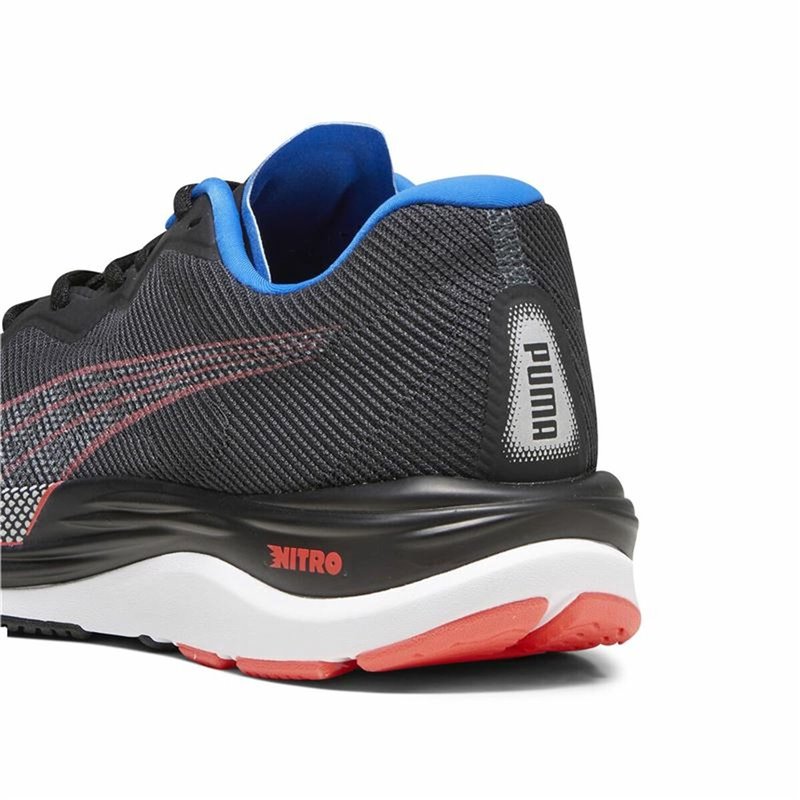 Image secondaire de Chaussures de Running pour Adultes Puma Velocity Nitro 2 Noir Homme