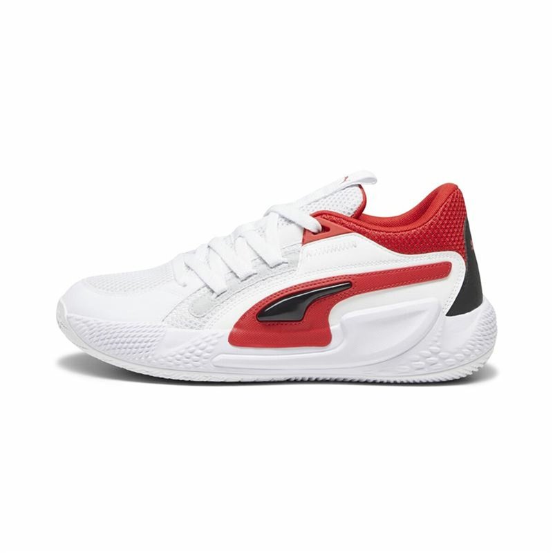 Chaussures de Basket-Ball pour Adultes Puma Court Rider Chaos Blanc