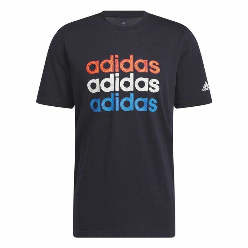 T-Shirt à manches courtes homme Adidas Multi Linear Sportswear Graphic (L)