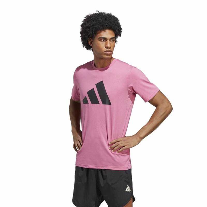 Image secondaire de T-Shirt à manches courtes homme Adidas Training Essentials Prune (S)