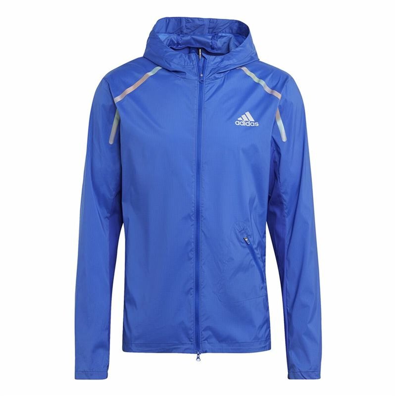 Veste de Sport pour Homme Adidas Marathon Bleu (S)