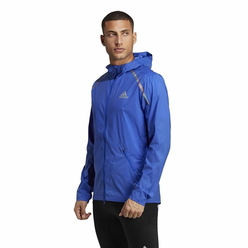 Image secondaire de Veste de Sport pour Homme Adidas Marathon Bleu (S)