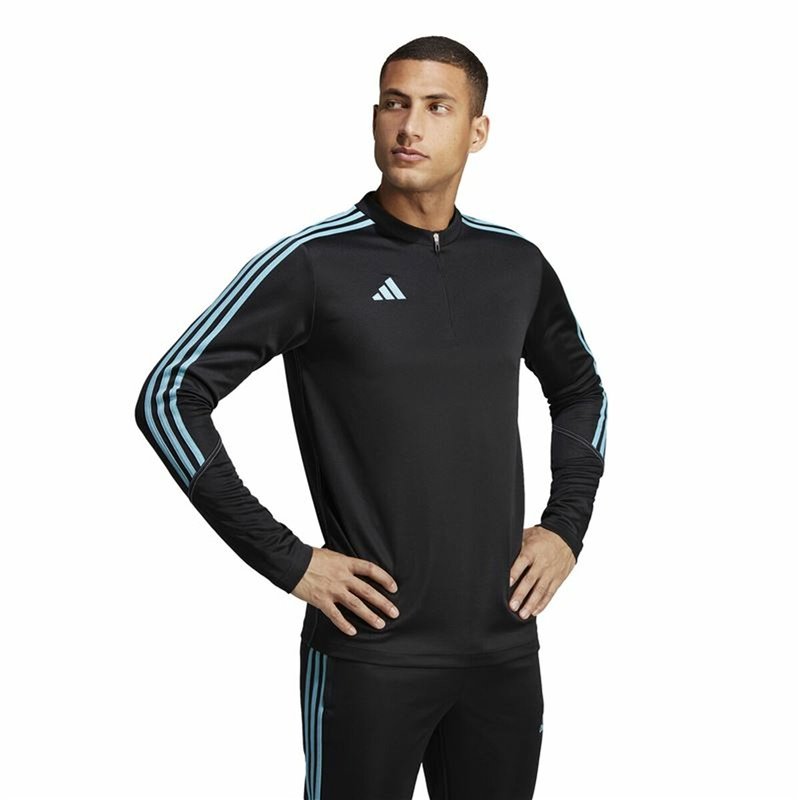 Image secondaire de Sweat-Shirt d'Entraînement pour Adultes Adidas Tiro 23 Noir (XS)