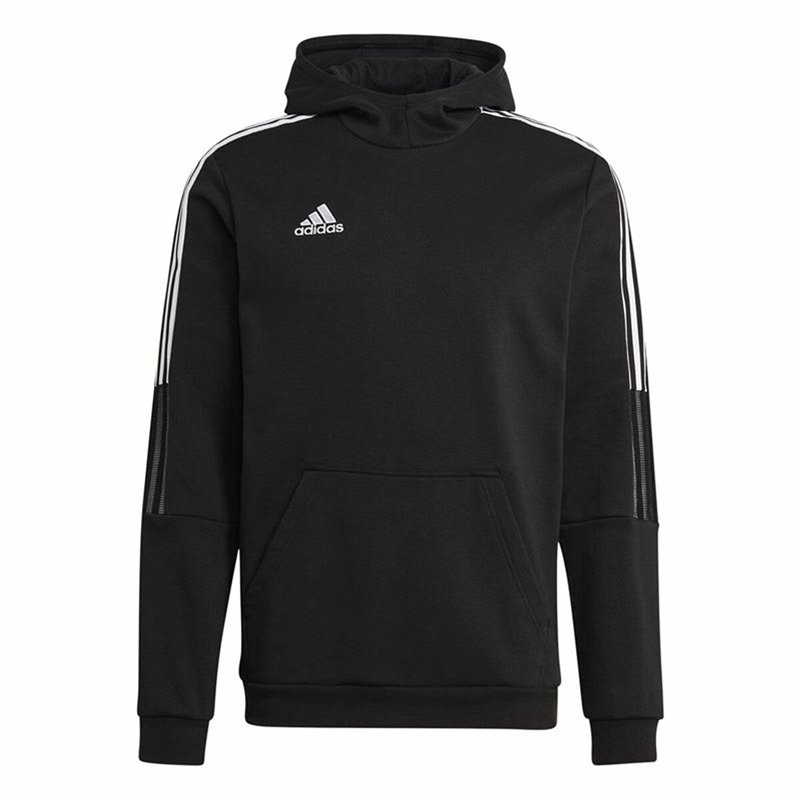 Sweat-Shirt d'Entraînement pour Adultes Adidas Tiro 21 Noir (XS)