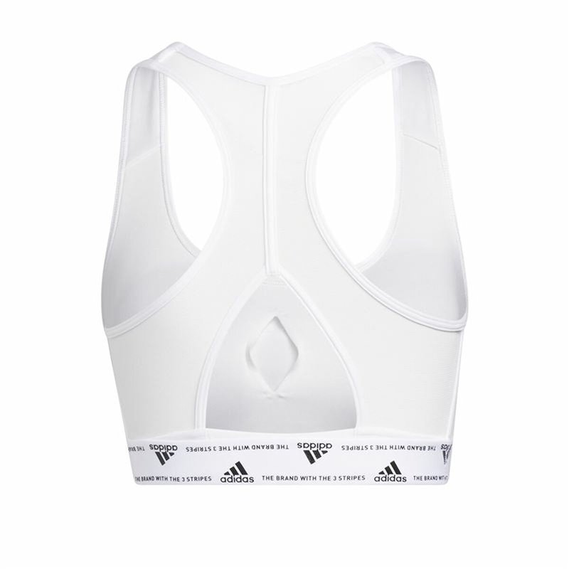 Image secondaire de Soutien-Gorge de Sport Adidas Pwr Ms Pd Blanc