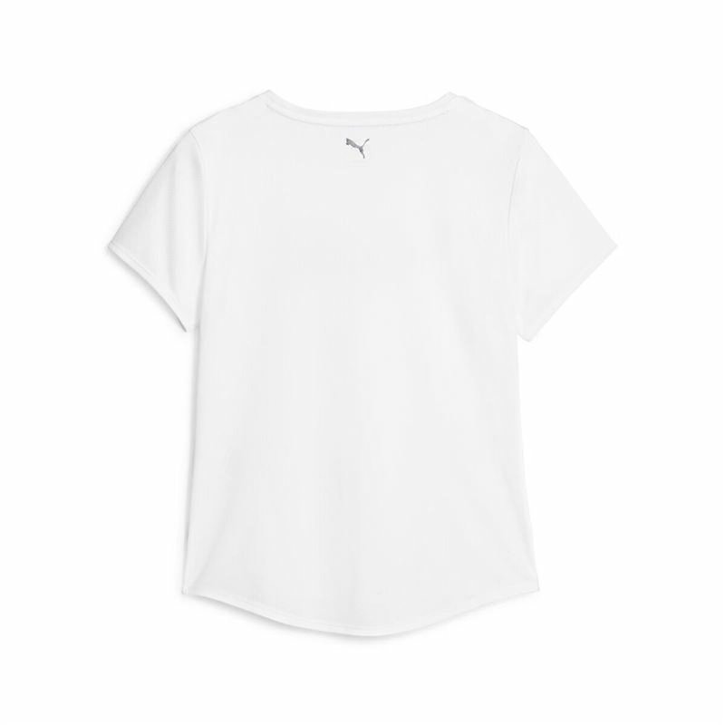 Image secondaire de T-Shirt à manches courtes femme Puma Fit Logo Ultra Blanc (M)