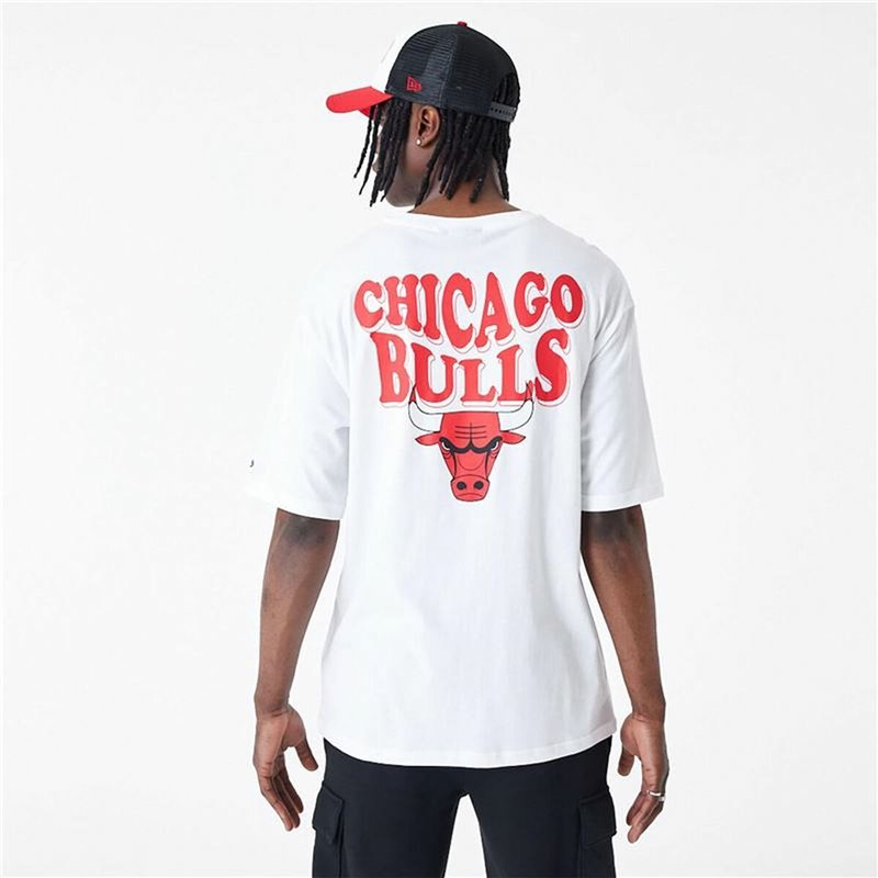 Image secondaire de T-Shirt à manches courtes homme New Era SCRIPT OS TEE CHIBUL 60435518 Blanc (L)