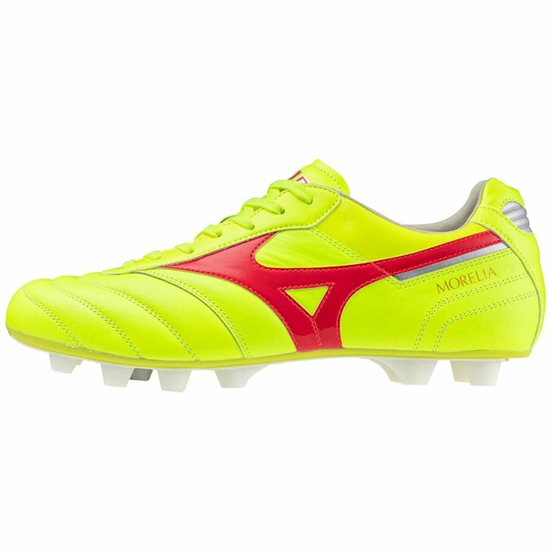 Image secondaire de Chaussures de Football pour Adultes Mizuno Morelia II Elite Jaune