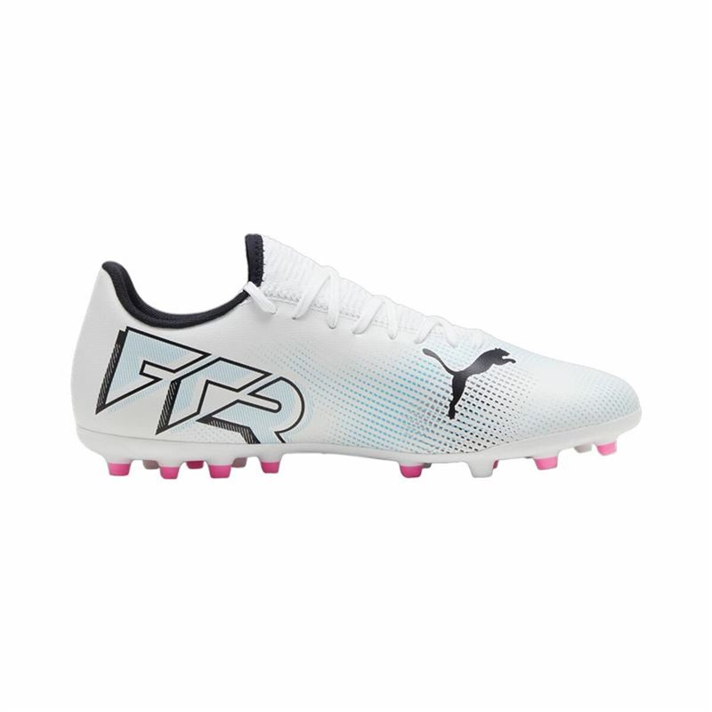 Image secondaire de Chaussures de Football Multi-crampons pour Adultes Puma Future 7 Play MG Blanc