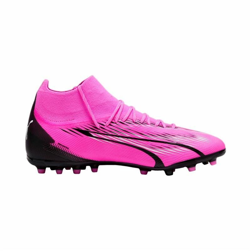 Image secondaire de Chaussures de Football Multi-crampons pour Adultes Puma Ultra Pro MG Blanc Rose foncé