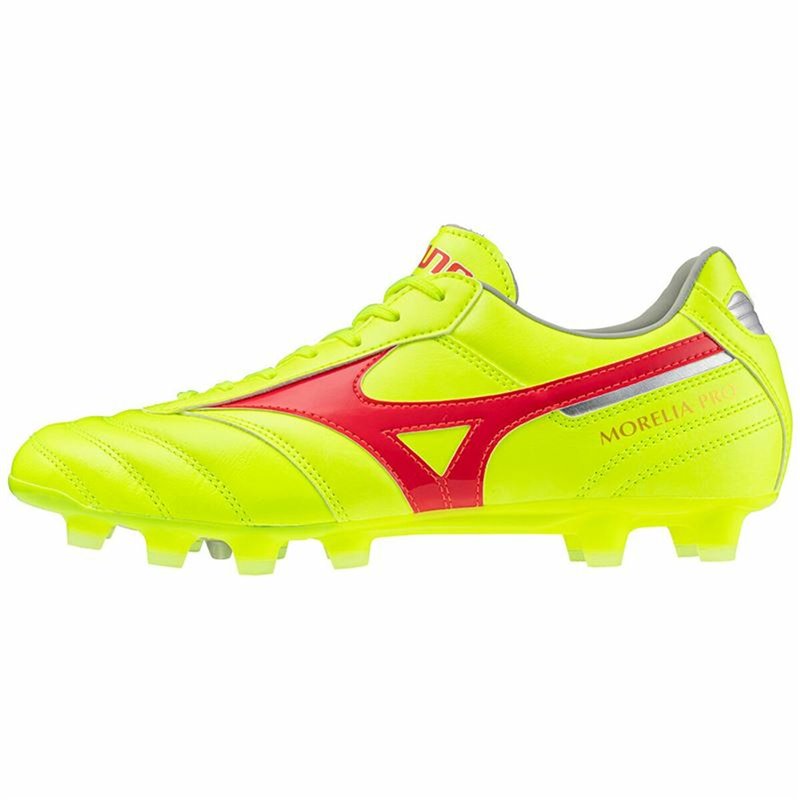 Image secondaire de Chaussures de Football pour Adultes Mizuno Morelia II Pro Jaune