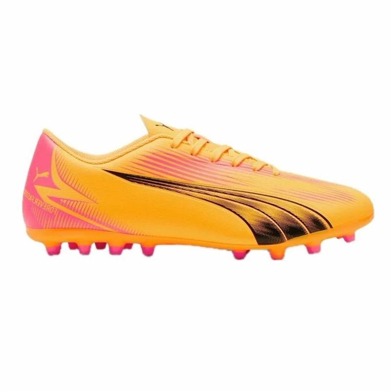 Image secondaire de Chaussures de Football Multi-crampons pour Adultes Puma Ultra Play MG Orange Orange Foncé