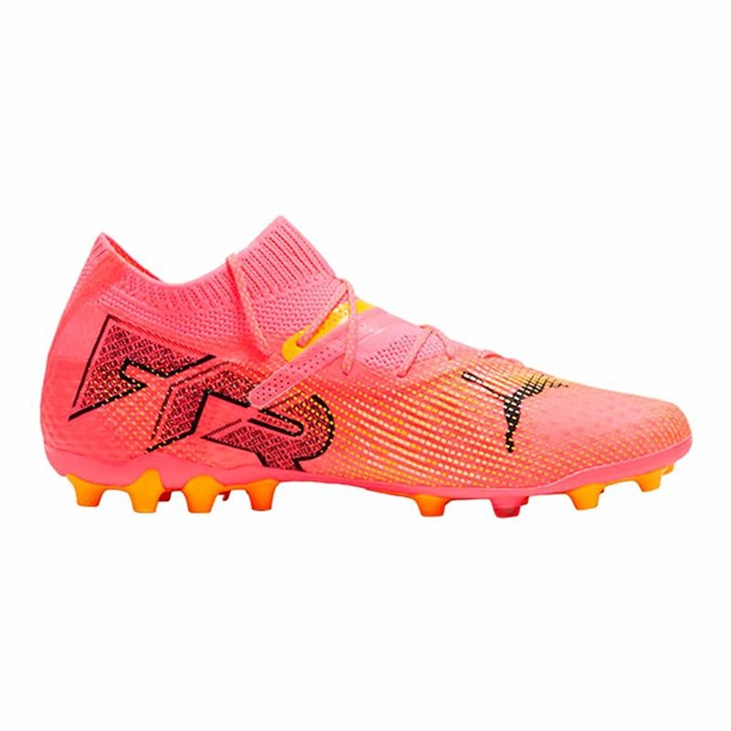 Chaussures de Football Multi-crampons pour Adultes Puma FUTURE 7 ULTIMATE MG Orange