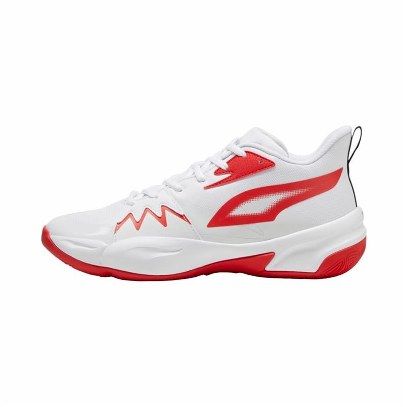 Image secondaire de Chaussures de Basket-Ball pour Adultes Puma Genetics Blanc