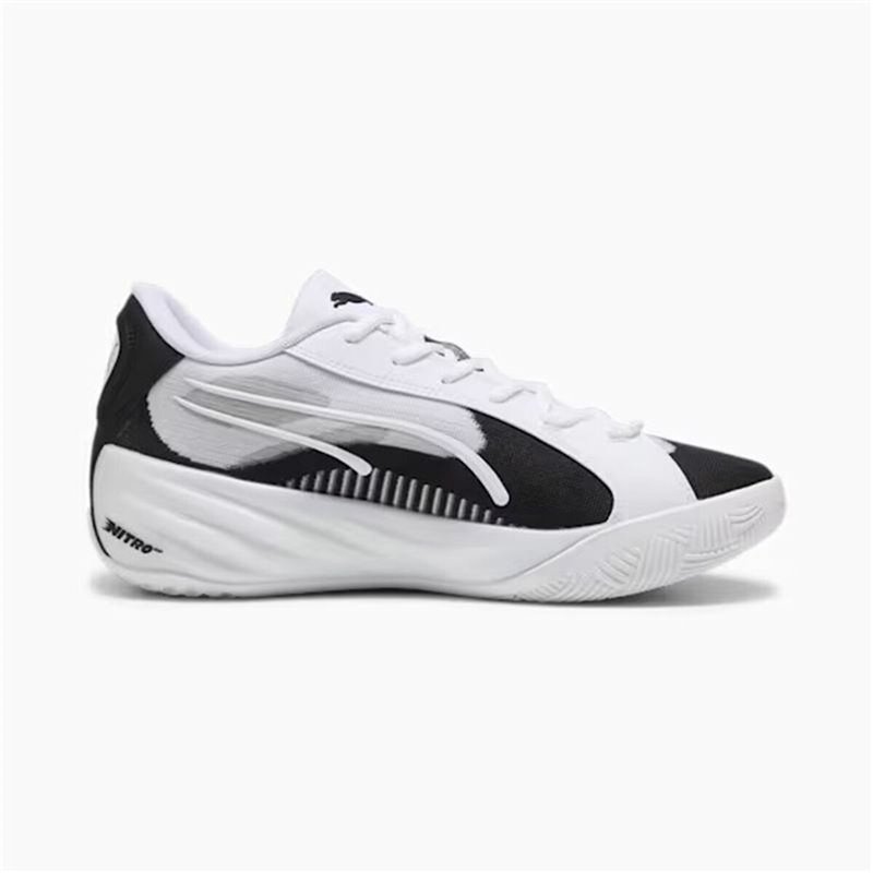 Image secondaire de Chaussures de Basket-Ball pour Adultes Puma All-Pro Nitroam Blanc